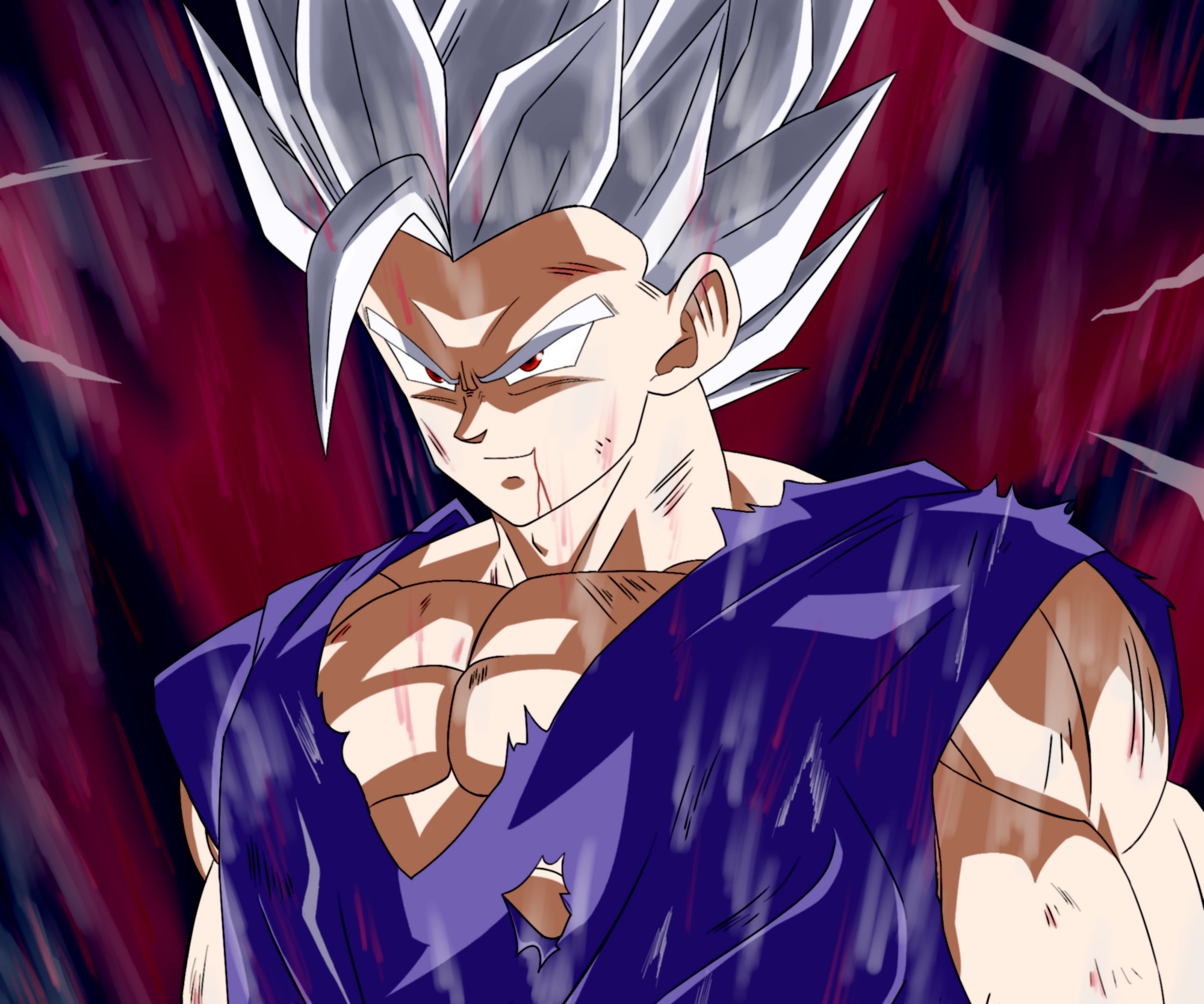 Gohan Beast form from Dragon Ball Super 4K wallpaper download