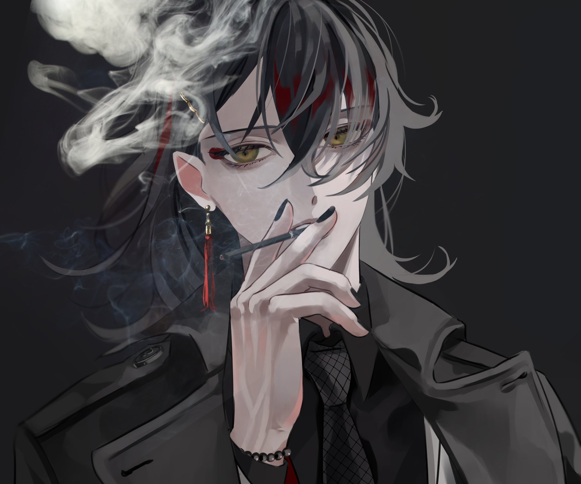 Download Luxiem Vox Akuma Anime Virtual Youtuber 4k Ultra HD Wallpaper