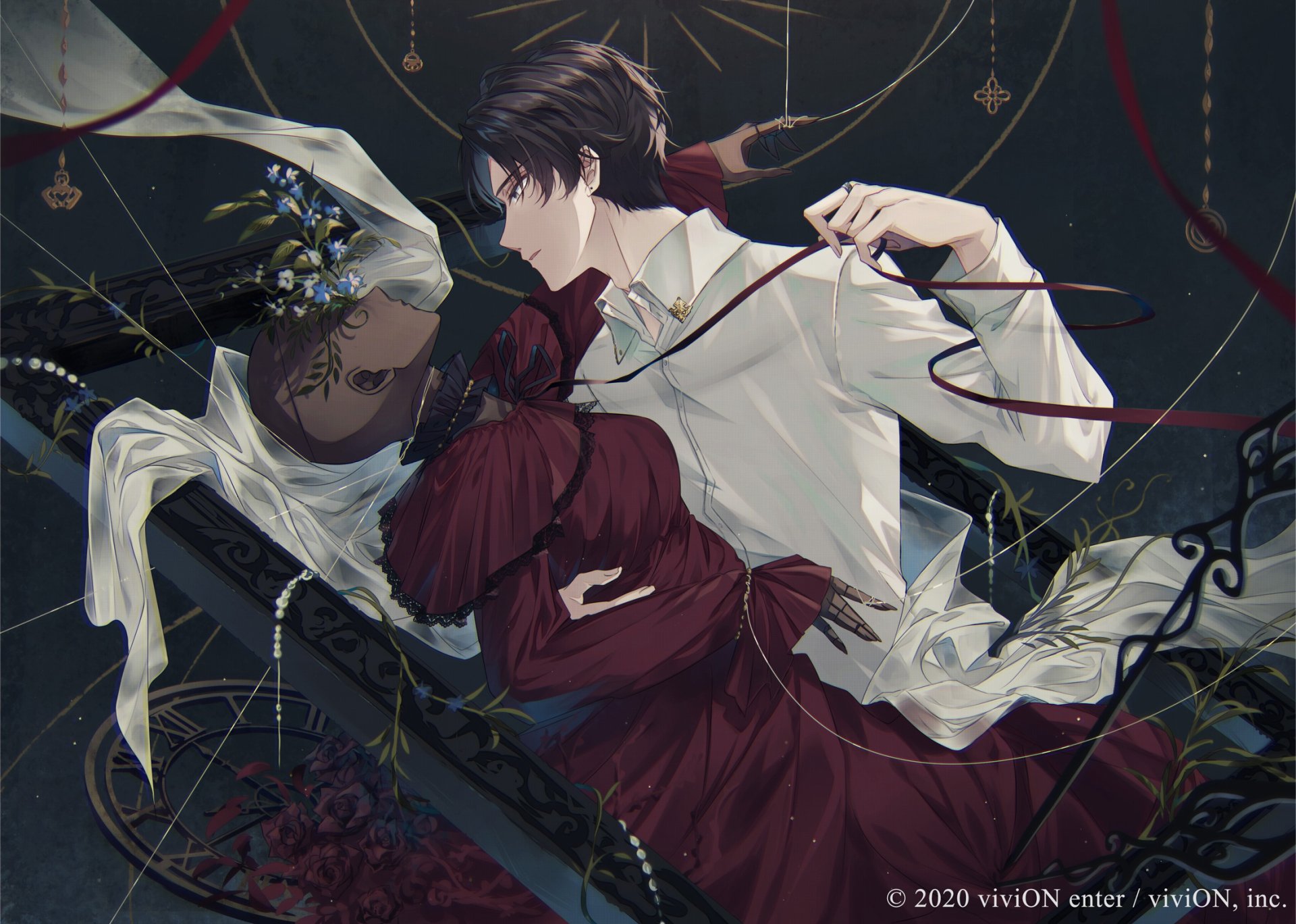 Download Anime Boy Gothic Anime Boy Gothic Anime HD Wallpaper