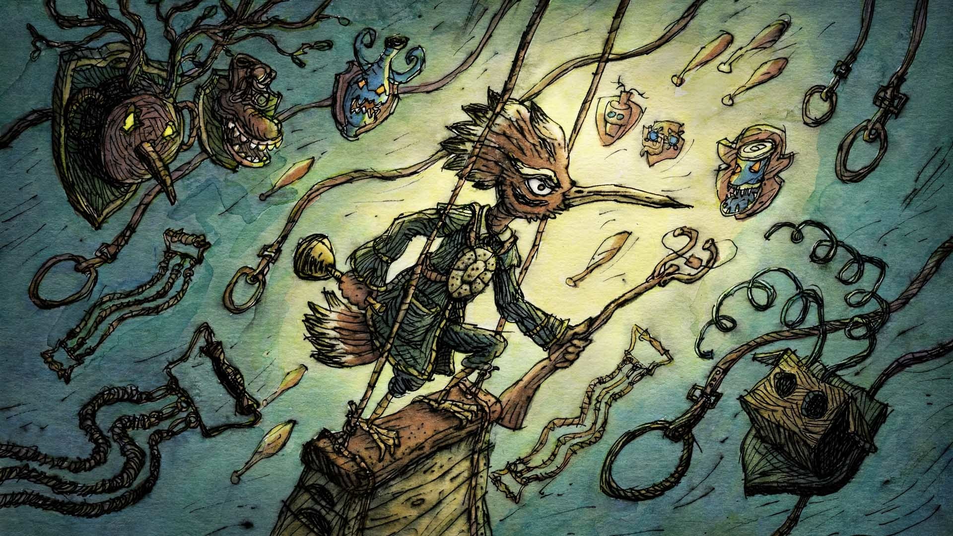 Download Video Game Creaks HD Wallpaper