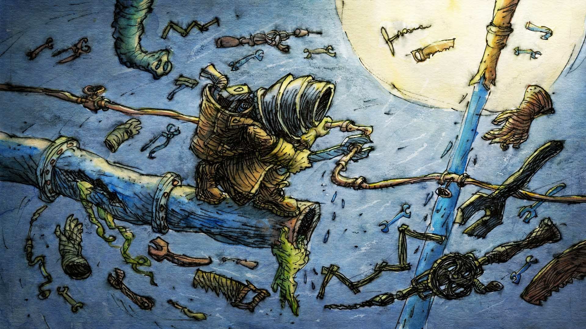 Download Video Game Creaks HD Wallpaper