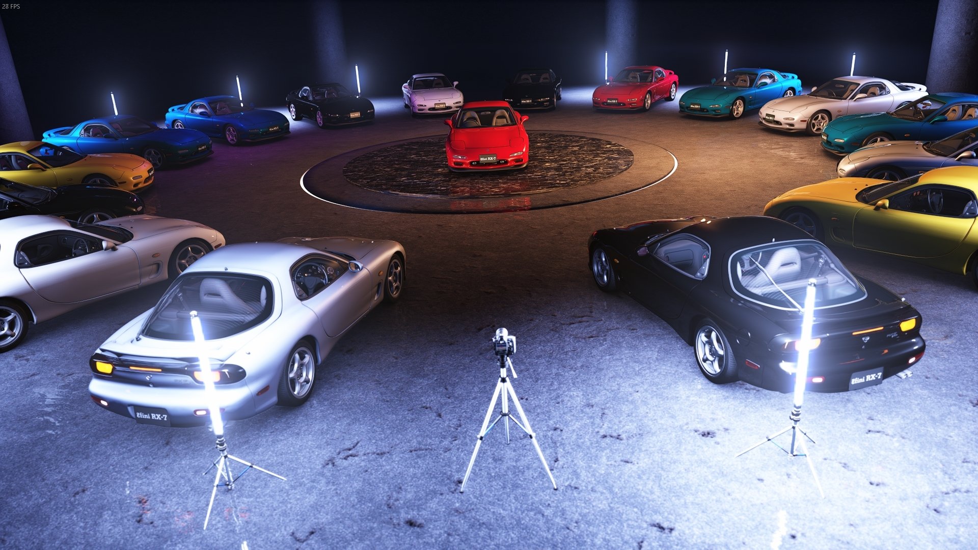 Assetto Corsa RX7 Showroom by Wildart89