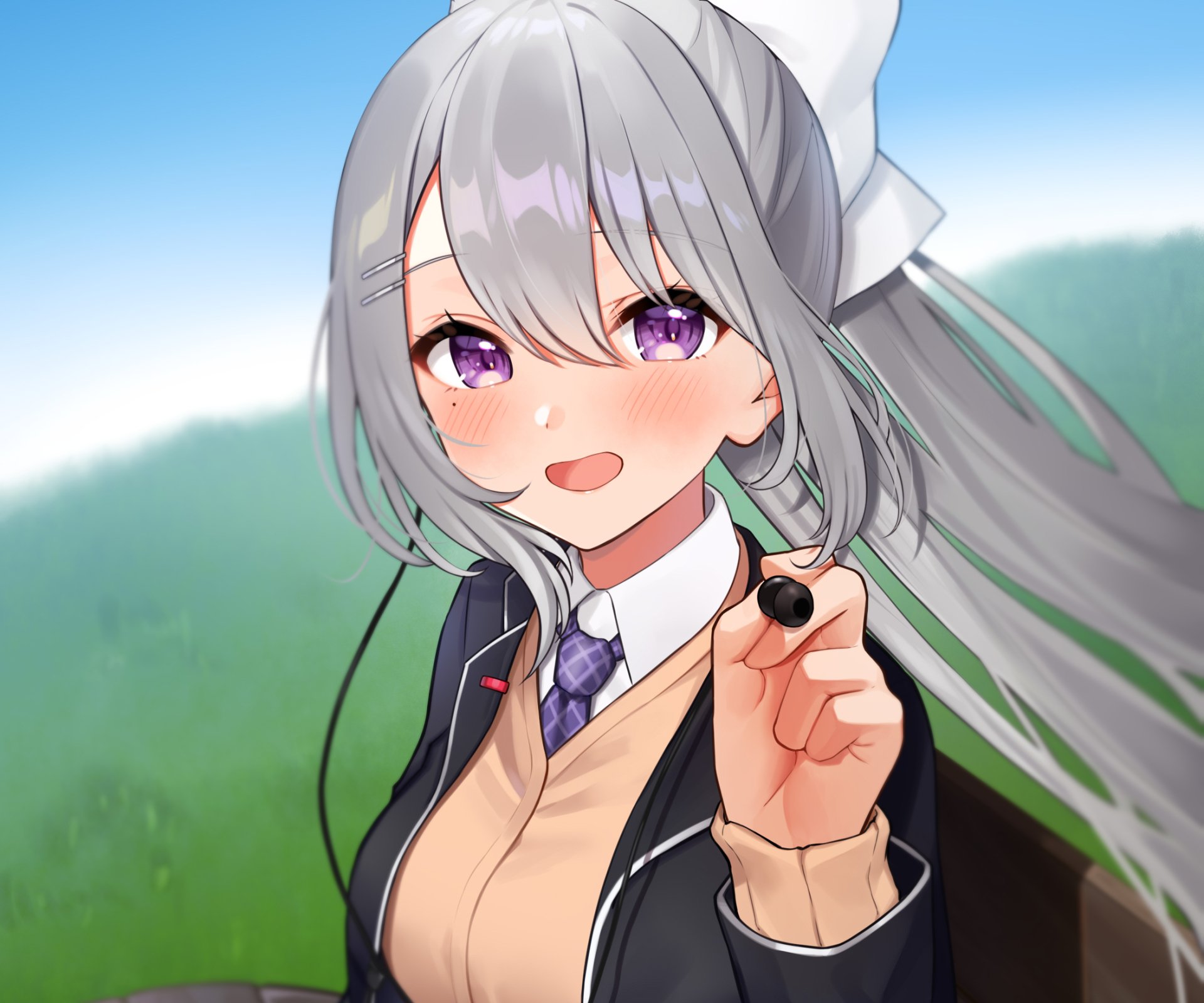 Download Higuchi Kaede Anime Virtual Youtuber HD Wallpaper