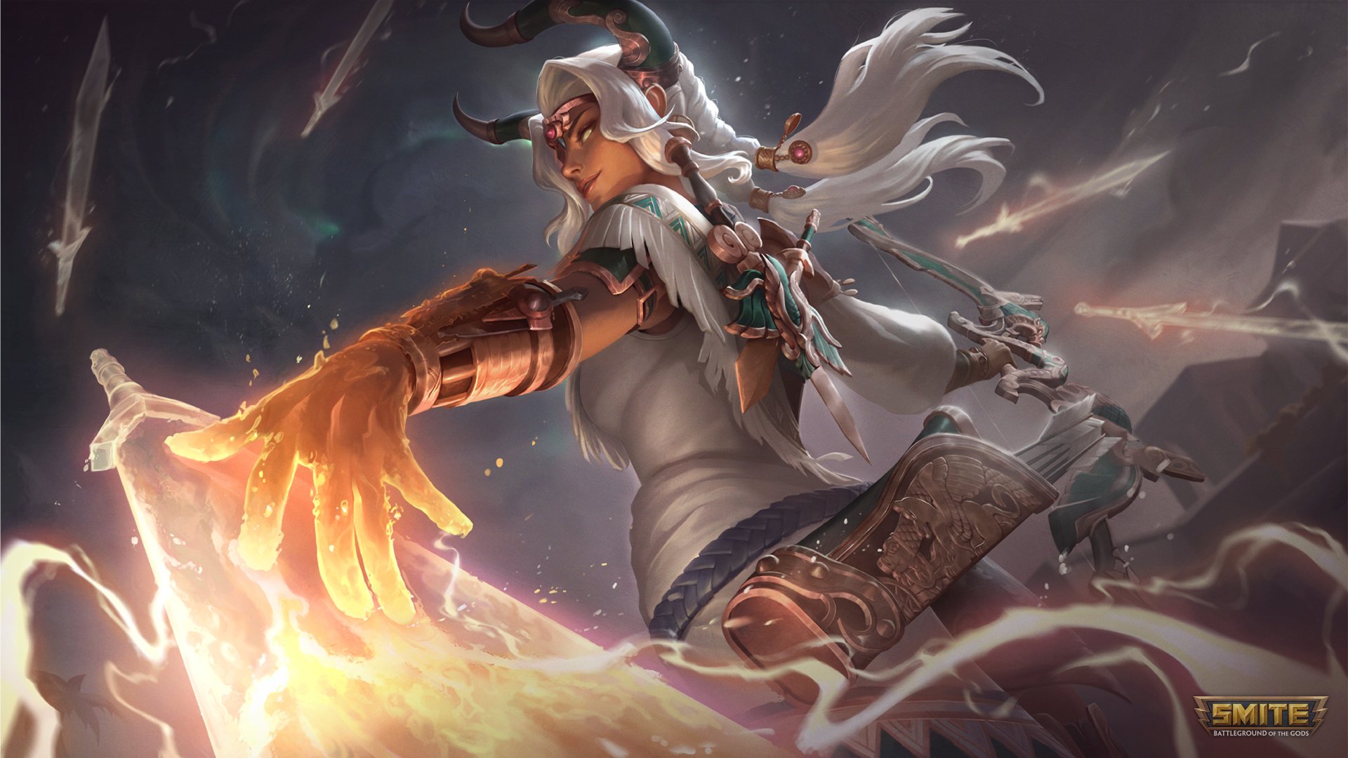 Download Ishtar (Smite) Video Game Smite 4k Ultra HD Wallpaper