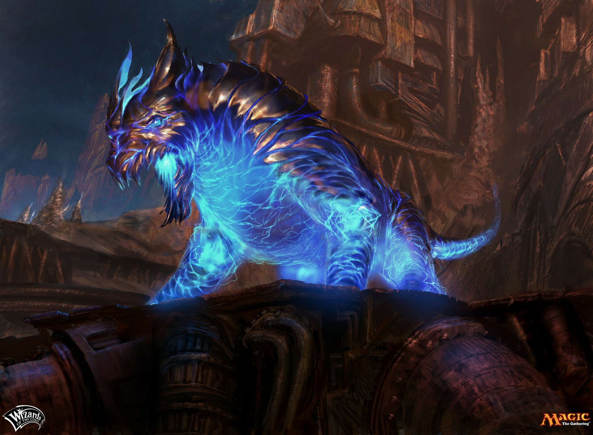 Download Man Made Magic: The Gathering HD Wallpaper by Campbell White