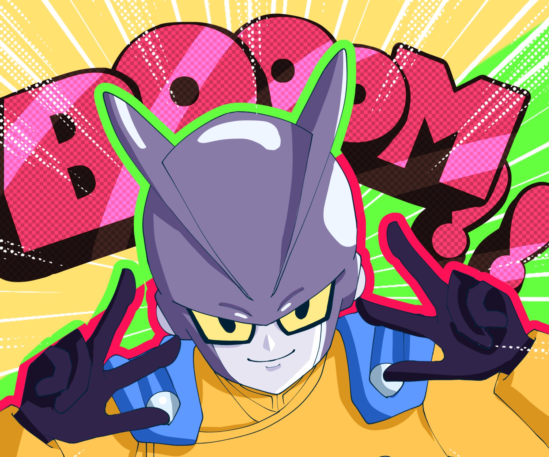 Download Anime Dragon Ball Super: Super Hero HD Wallpaper by Spe