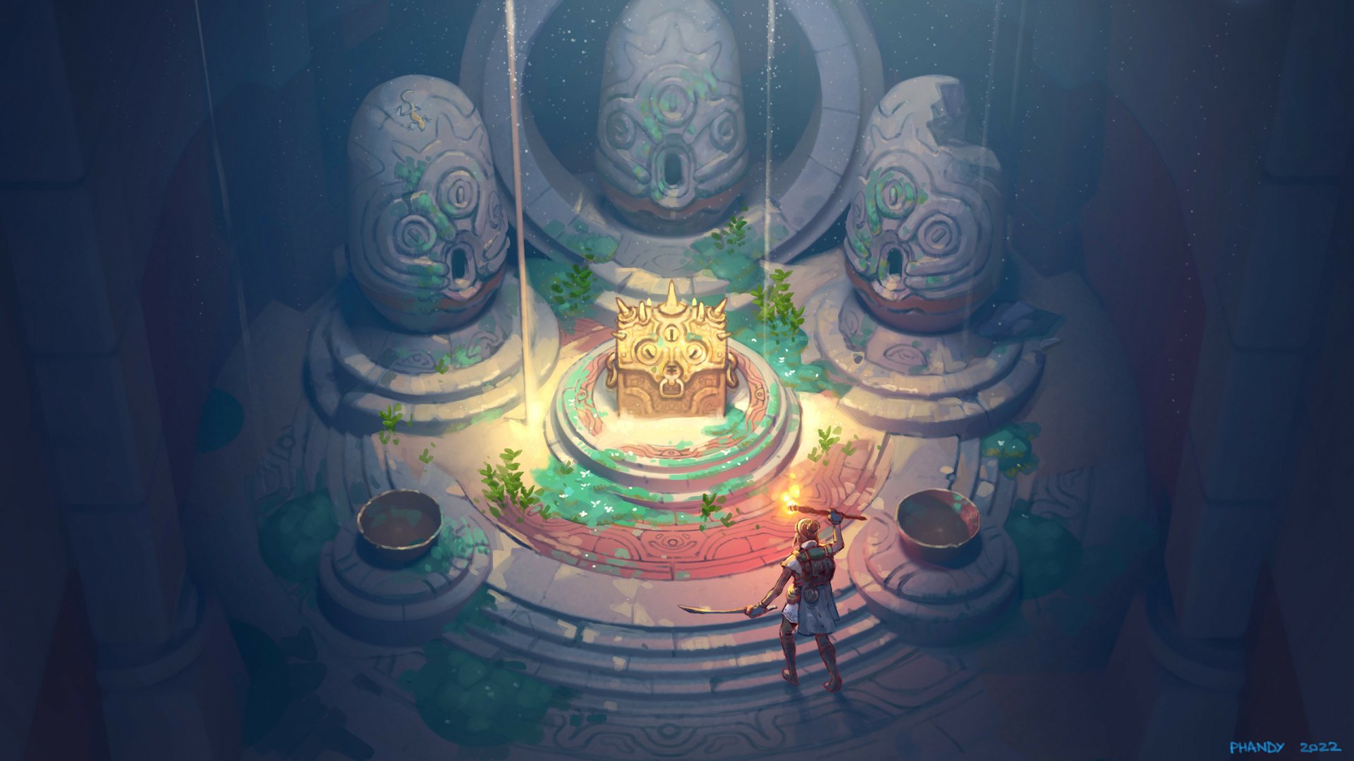 Download Fantasy Adventure Fantasy Adventure HD Wallpaper by Andrew Porter