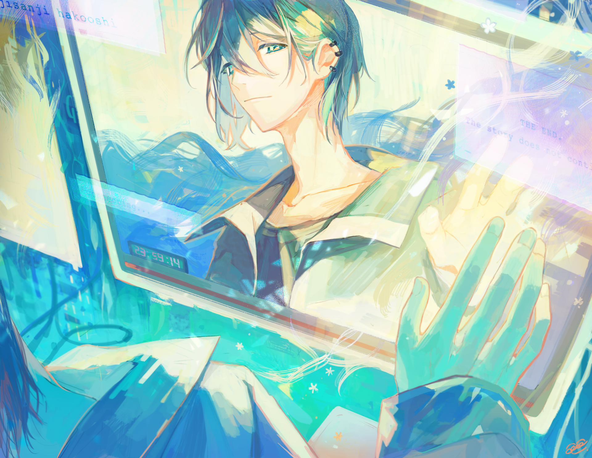 Download Nijisanji Mayuzumi Kai Anime Virtual Youtuber HD Wallpaper