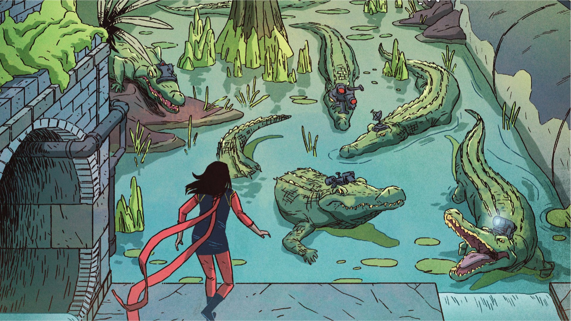 Download Kamala Khan Comic Ms. Marvel HD Wallpaper