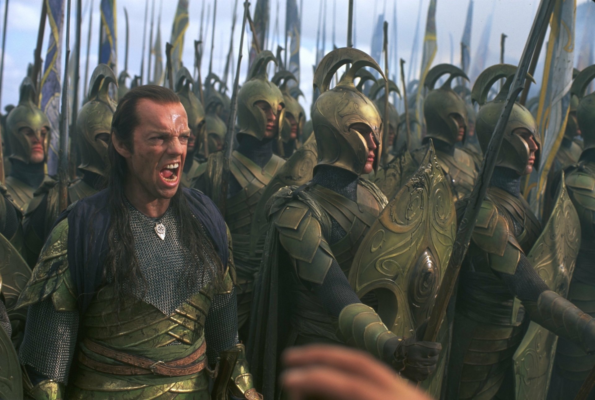 Download Hugo Weaving Elrond (LOTR) Movie The Lord Of The Rings: The Fellowship Of The Ring HD Wallpaper