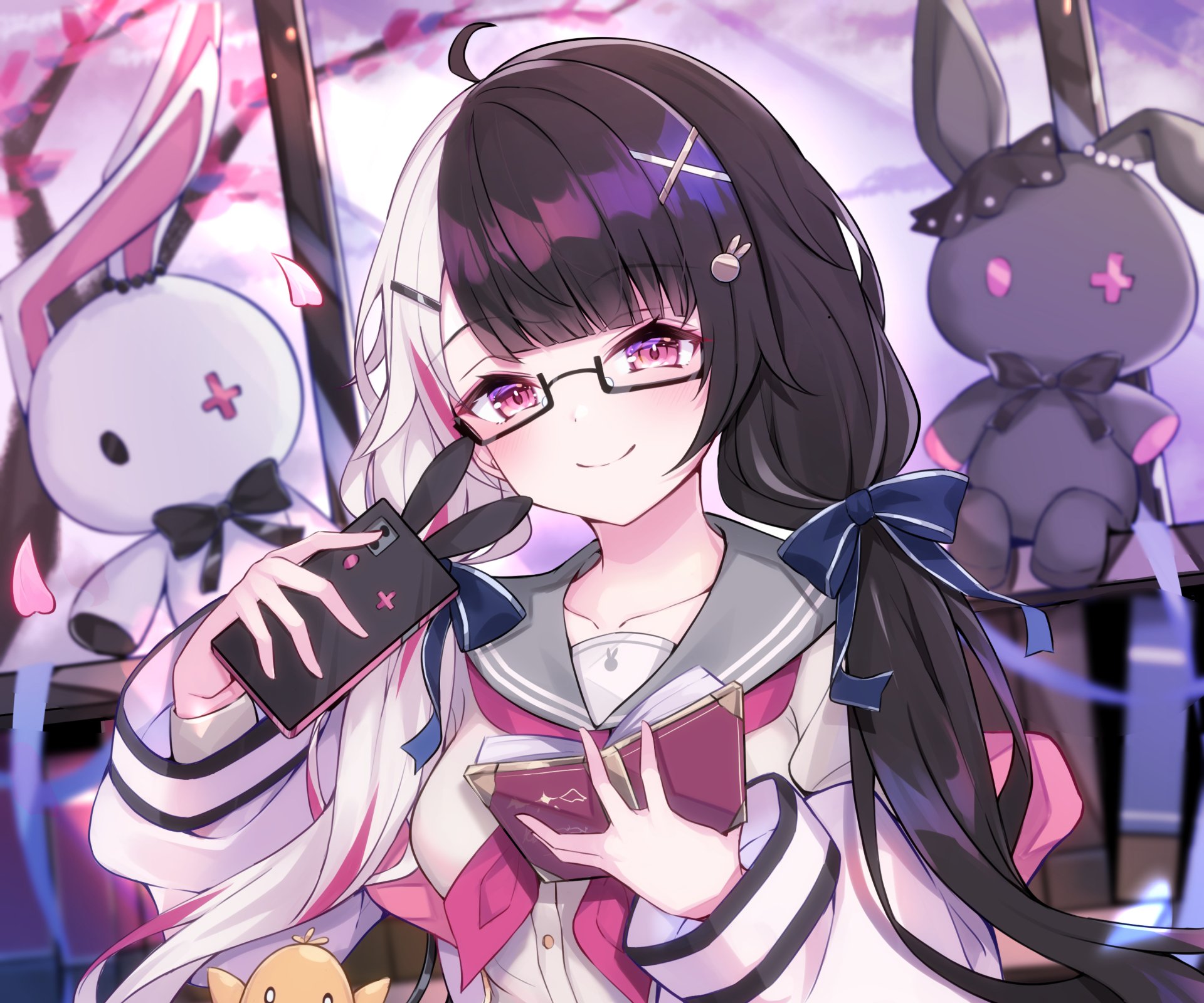 Download Nijisanji Yorumi Rena Anime Virtual Youtuber HD Wallpaper