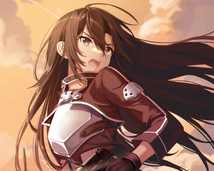 Kirito (Sword Art Online) Anime Sword Art Online Alternative: Gun Gale Online HD Desktop Wallpaper | Background Image