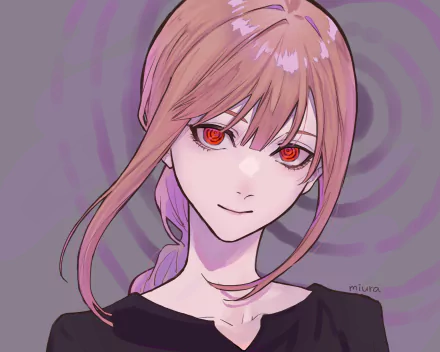 Makima (Chainsaw Man) Anime Chainsaw Man HD Desktop Wallpaper | Background Image