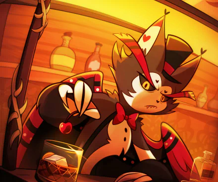 Husk (Hazbin Hotel) TV Show Hazbin Hotel HD Desktop Wallpaper | Background Image