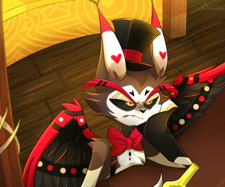 Husk (Hazbin Hotel) TV Show Hazbin Hotel HD Desktop Wallpaper | Background Image