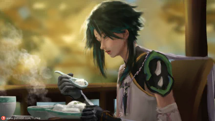 Xiao (Genshin Impact) video game Genshin Impact HD Desktop Wallpaper | Background Image