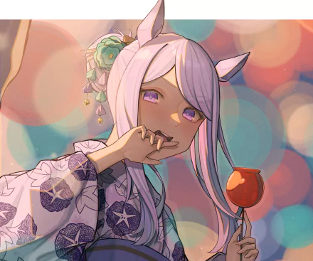 Mejiro McQueen Anime Uma Musume: Pretty Derby HD Desktop Wallpaper | Background Image