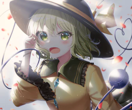 Koishi Komeiji Anime Touhou HD Desktop Wallpaper | Background Image