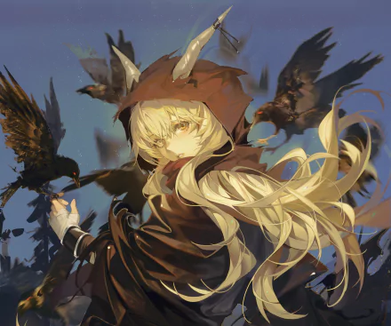 Shining (Arknights) video game Arknights HD Desktop Wallpaper | Background Image