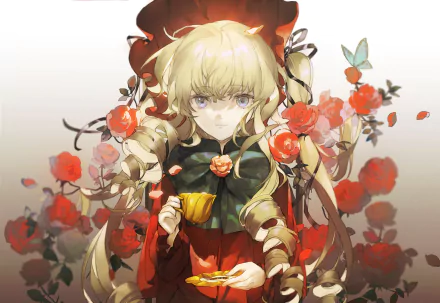 Shinku (Rozen Maiden) Anime Rozen Maiden HD Desktop Wallpaper | Background Image