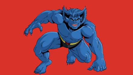 Beast (Marvel Comics) TV Show X-Men '97 HD Desktop Wallpaper | Background Image