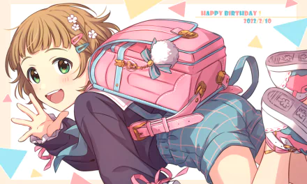 Kanon Himeno Anime THE iDOLM@STER: SideM HD Desktop Wallpaper | Background Image