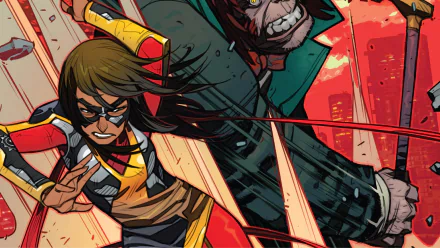 Kamala Khan Comic Ms. Marvel HD Desktop Wallpaper | Background Image