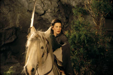 Liv Tyler Arwen (LOTR) movie The Lord of the Rings: The Fellowship of the Ring HD Desktop Wallpaper | Background Image
