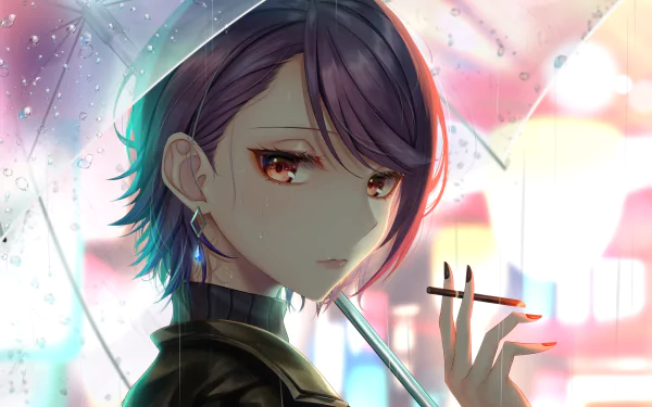 Nijisanji Gundou Mirei Anime Virtual Youtuber HD Desktop Wallpaper | Background Image