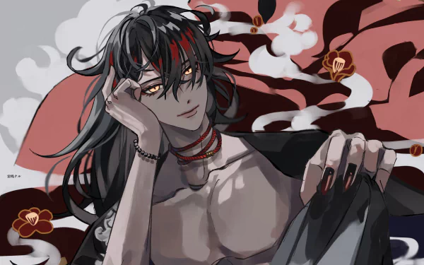 Luxiem Vox Akuma Anime Virtual Youtuber HD Desktop Wallpaper | Background Image