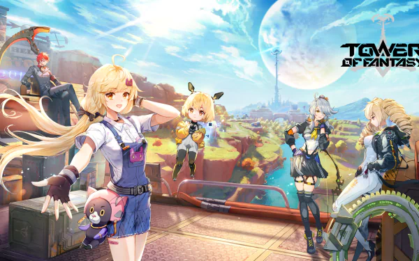 video game Tower of Fantasy HD Desktop Wallpaper | Background Image