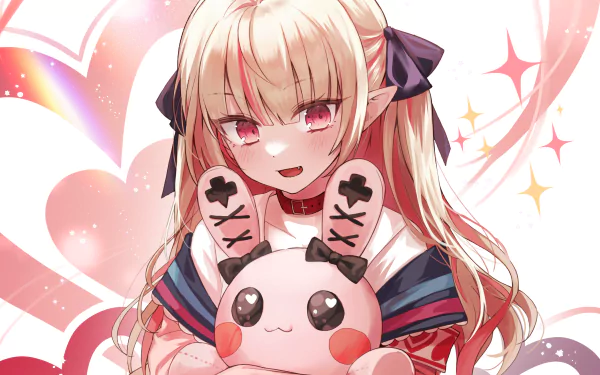 Makaino Ririmu Anime Virtual Youtuber HD Desktop Wallpaper | Background Image