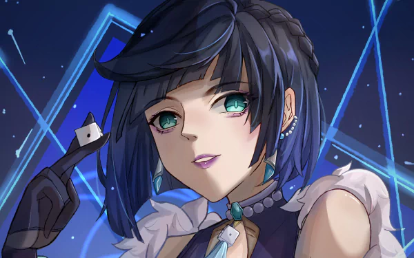 Yelan (Genshin Impact) video game Genshin Impact HD Desktop Wallpaper | Background Image