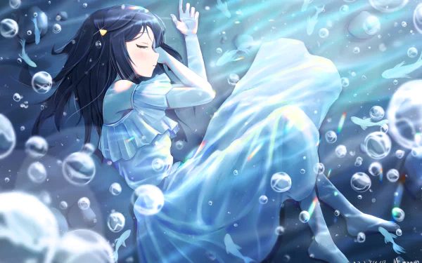 Setsuna Yuki Anime Love Live! Nijigasaki High School Idol Club HD Desktop Wallpaper | Background Image