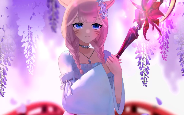 Miqo'te (Final Fantasy) video game Final Fantasy XIV HD Desktop Wallpaper | Background Image