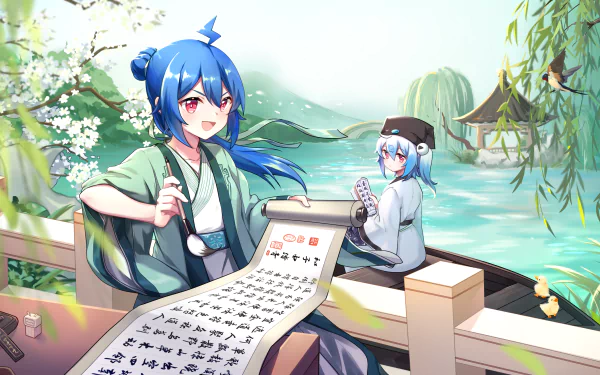 Anime Bili Bili Douga HD Desktop Wallpaper | Background Image