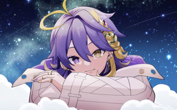 Aster Arcadia Anime Virtual Youtuber HD Desktop Wallpaper | Background Image