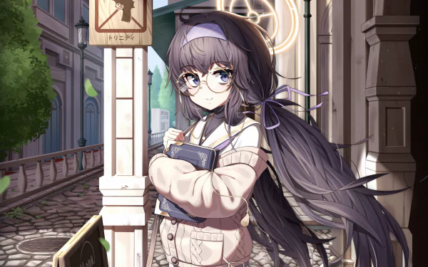 Kozeki Ui video game Blue Archive HD Desktop Wallpaper | Background Image