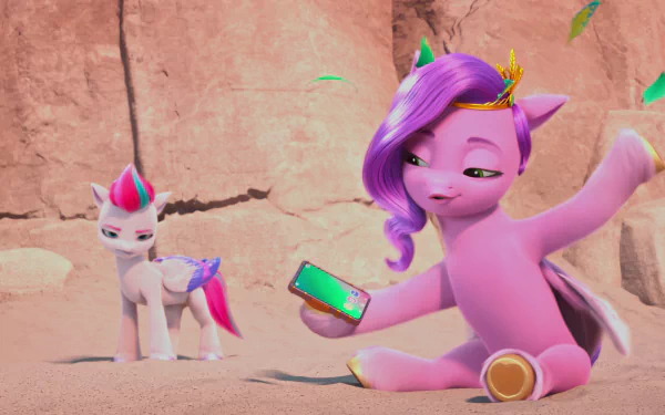 Zipp Storm Pipp Petals TV Show My Little Pony: Make Your Mark HD Desktop Wallpaper | Background Image