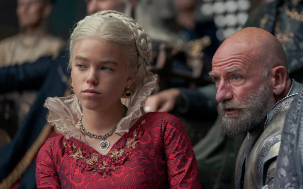 Rhaenyra Targaryen Milly Alcock TV Show House of the Dragon HD Desktop Wallpaper | Background Image