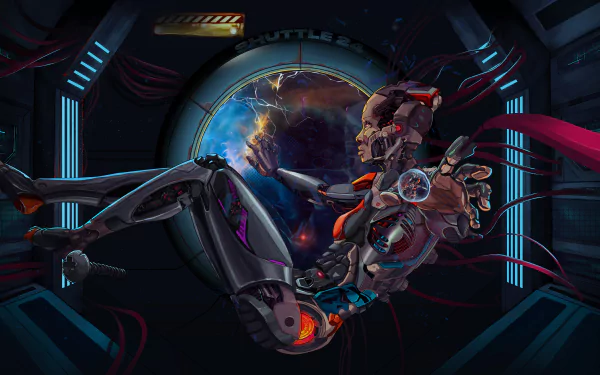 Sci Fi cyborg HD Desktop Wallpaper | Background Image