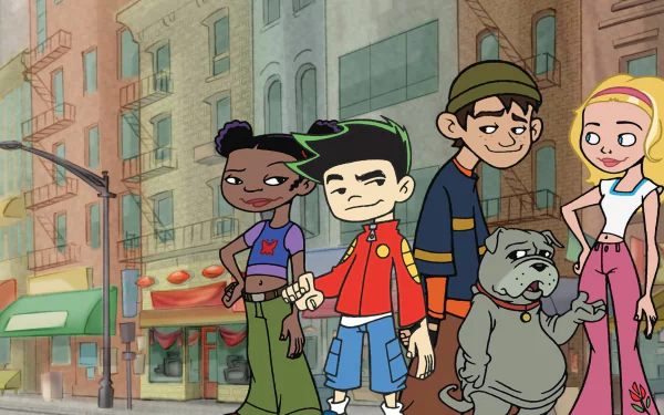 TV Show American Dragon: Jake Long HD Desktop Wallpaper | Background Image