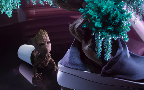 Baby Groot TV Show I Am Groot HD Desktop Wallpaper | Background Image