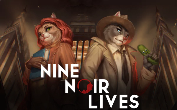 video game Nine Noir Lives HD Desktop Wallpaper | Background Image