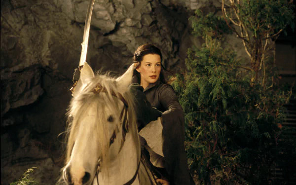 Liv Tyler Arwen (LOTR) movie The Lord of the Rings: The Fellowship of the Ring HD Desktop Wallpaper | Background Image