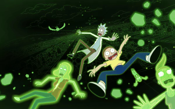 Morty Smith Rick Sanchez TV Show Rick and Morty HD Desktop Wallpaper | Background Image