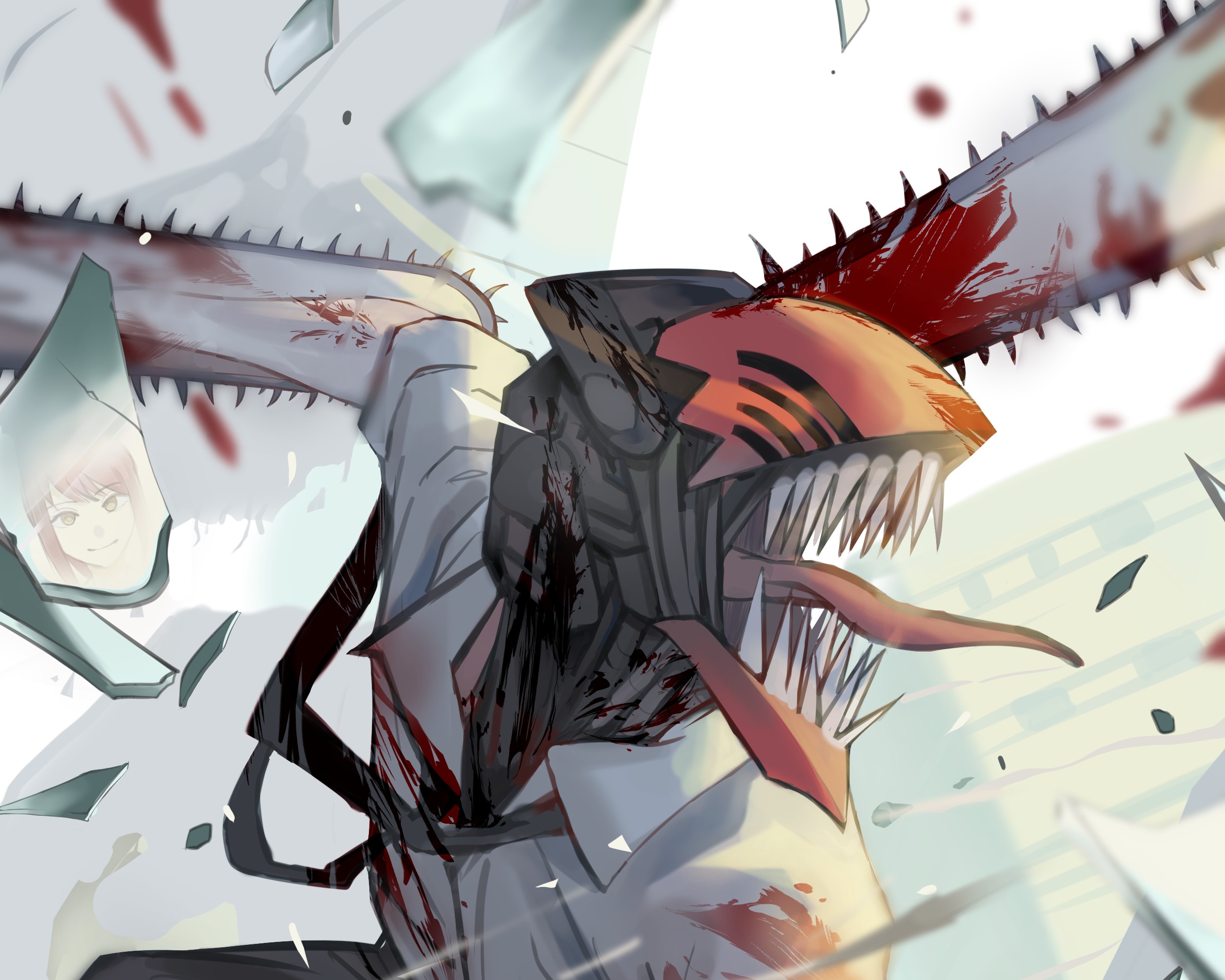 Anime Chainsaw HD Wallpaper