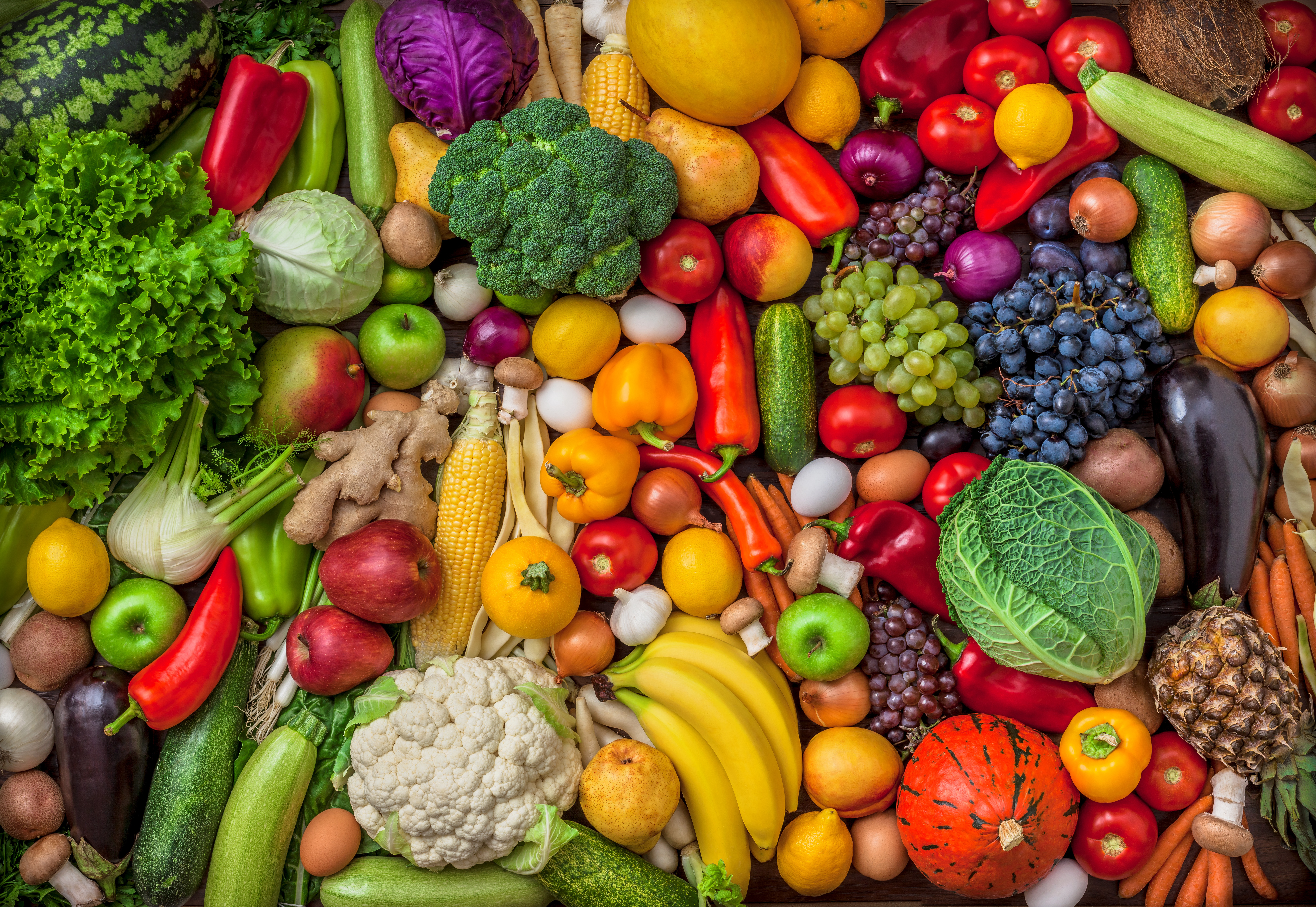 Fruits & Vegetables 8k Ultra HD Wallpaper