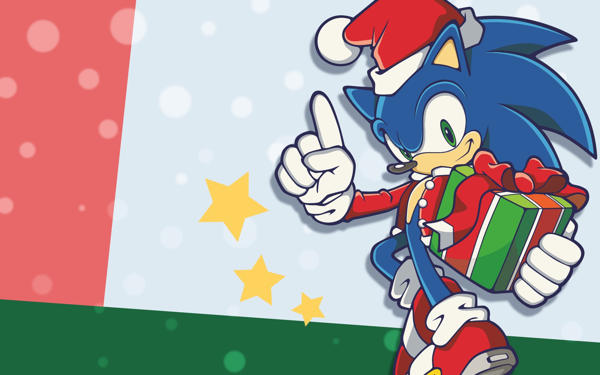 X-Mas Santa Sonic by Sonic Channel