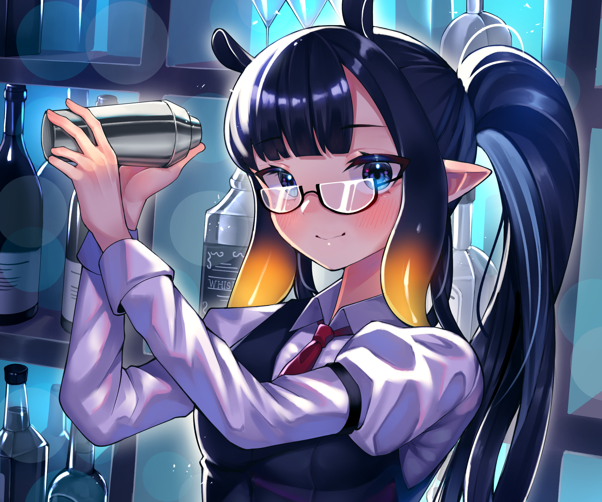 Download Hololive Ninomae Ina'nis Anime Virtual Youtuber HD Wallpaper